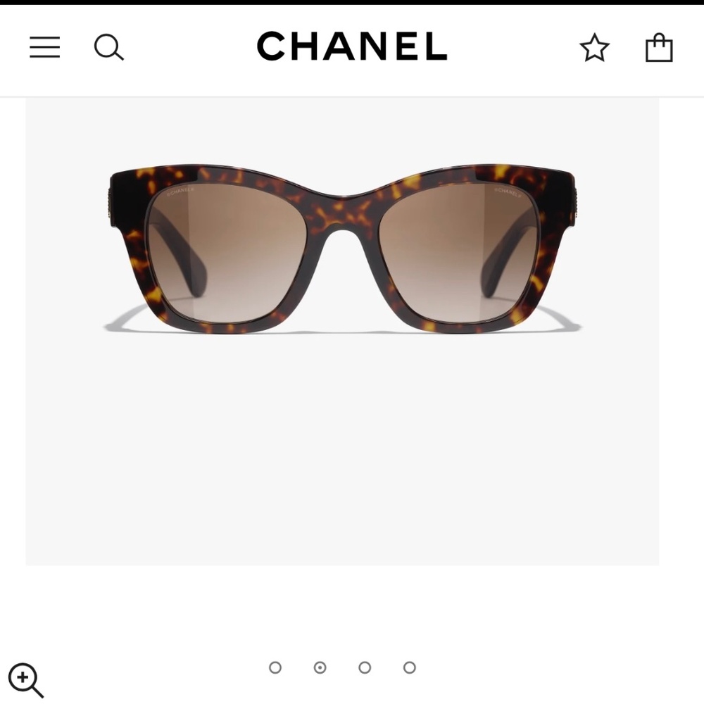 Chanel CH5478 square classic dark tortoise sunglasses